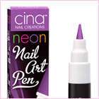 Nail Art Pen Neon Static Purple